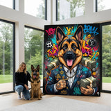 Custom Pet Portrait - Graffiti Cartoon Style
