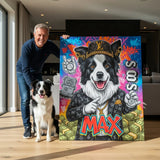 Custom Pet Portrait - Graffiti Cartoon Style