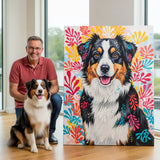 Custom Pet Portrait - Matisse Style