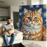 Custom Pet Portrait - Van Gogh Style
