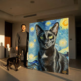 Custom Pet Portrait - Van Gogh Style