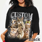 Custom Pet Shirt, Retro Graphic 90s Shirt Bootleg Rap Tee Sweatshirt Hoodie
