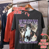 Custom Photo Vintage Tee For Pet Lover
