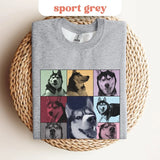 Customizable Eras Sweatshirt, Eras Tour Gift for Dog Mom, Personalized Print Sweatshirt