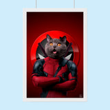 Deadpool - Custom Pet Portrait