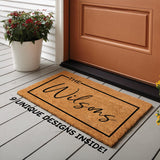 Personalized Doormat with Family Name – Custom Welcome Mat for Home Design 4