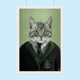 HarryPotter SLYTHERIN - Custom Pet Portrait