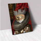 Her Majesty - Custom Pet Canvas