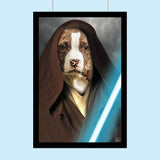 Kenobi CloseUp - Custom Pet Portrait