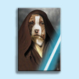 Kenobi CloseUp - Custom Pet Portrait