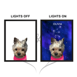Celestial Pet Portrait LED Night Light