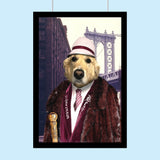 The Korean Pet Gangstor - Custom Pet Portrait