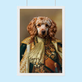 Royal Majesty Pet Portrait – Custom Pet Canvas | Furr and Family