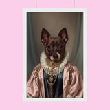 The Duchess of Elegance | Victorian Noble Pet Art Canvas