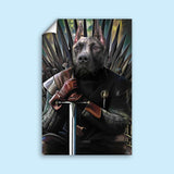 Pet of the King  - Custom Pet Portrait