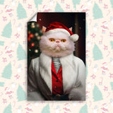 Merry Purr-mas – Festive Cat Santa Costume