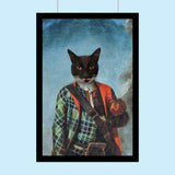 Scottish Pet Man - Custom Pet Portrait