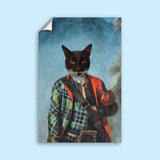 Scottish Pet Man - Custom Pet Portrait