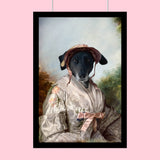 The Cherry Lady Pet - Custom Pet Portrait