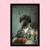 The Elegant Pet Queen - Custom Pet Portrait