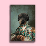 The Elegant Pet Queen - Custom Pet Portrait