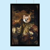 Cheerful Toastmaster - Custom Pet Portrait