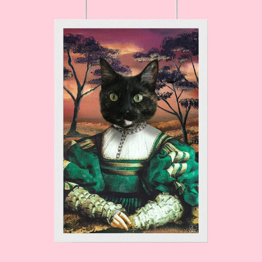 The Vintage Female - Custom Pet Portrait