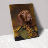 The Colonel - Custom Pet Canvas