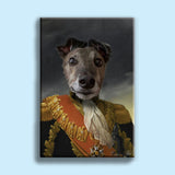 Royal Commander Pet - Custom Pet Portrait