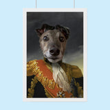 Royal Commander Pet - Custom Pet Portrait