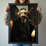 The Pawsh Blinder - Custom Pet Portrait