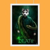 The Voldamort Halloween Pet Portrait - Custom Pet Portrait