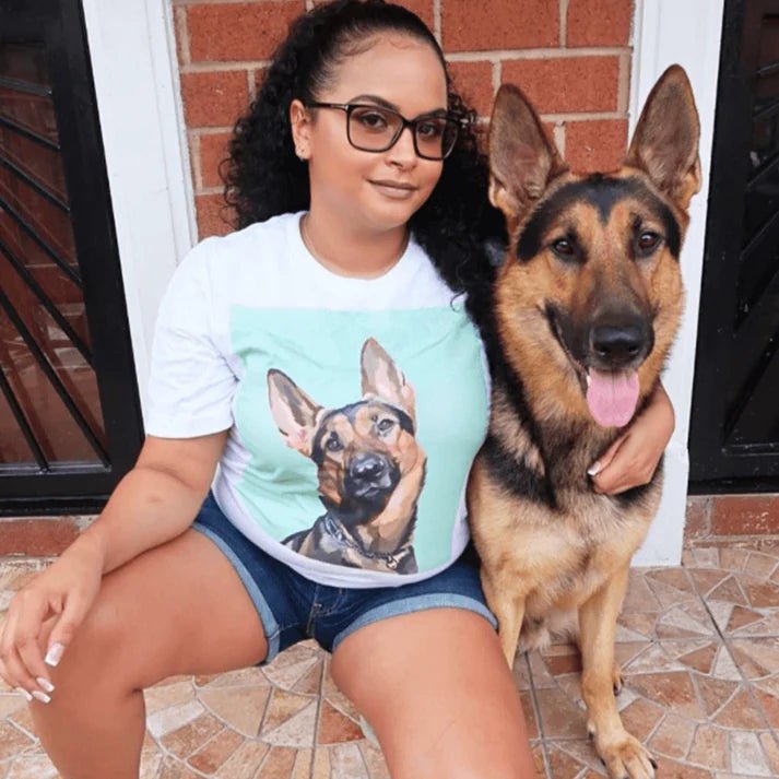 Women's T-shirt - White - Cap - 1 Pet - Furr and Family