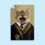 HarryPotter HuffalPuff- Custom Pet Portrait