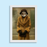 Ada Shelby Peaky Blinders Pet Portrait – Custom Pet Artwork - peaky blinder - 1 Pet - Furr and Family