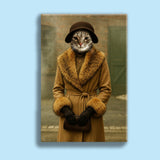 Ada Shelby Peaky Blinders Pet Portrait – Custom Pet Artwork - peaky blinder - 1 Pet - Furr and Family