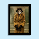 Ada Shelby Peaky Blinders Pet Portrait – Custom Pet Artwork - peaky blinder - 1 Pet - Furr and Family