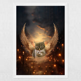 Angels traveling - Custom Pet Poster - Furr and Family