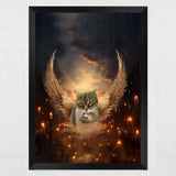Angels traveling - Custom Pet Poster - Furr and Family
