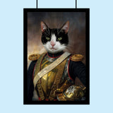 Aristocrat Elegance - Custom Pet Portrait - 1 Pet - Furr and Family