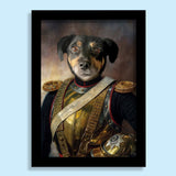Aristocrat Elegance - Custom Pet Portrait - 1 Pet - Furr and Family