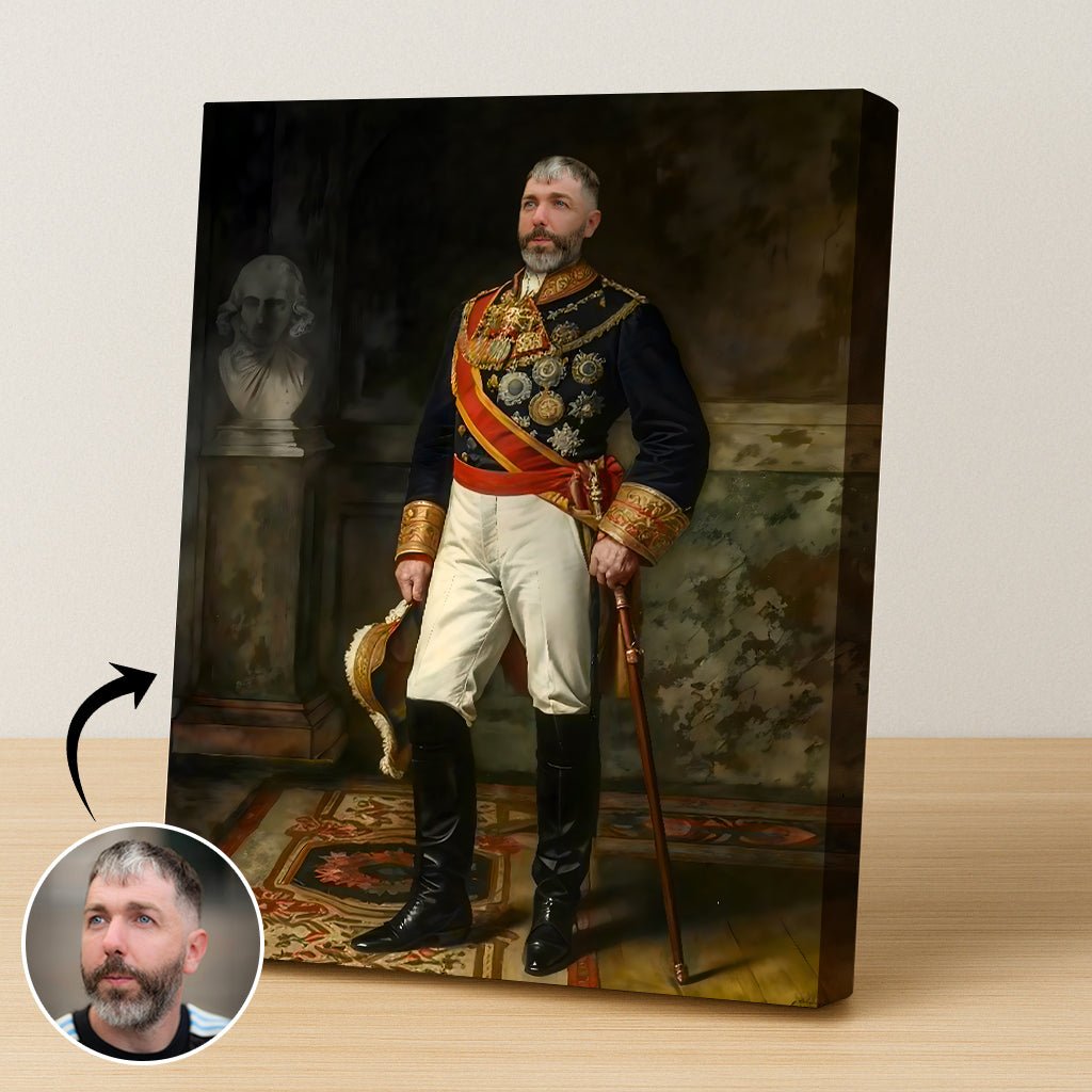 Aristocratic Officer Human Portrait - Human Portrait - Male - Furr and Family