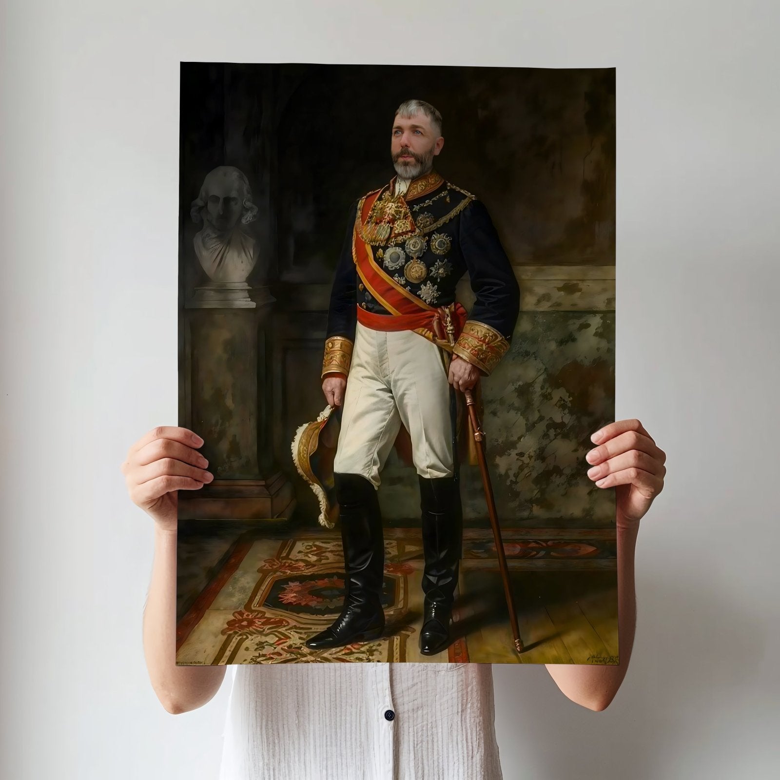 Aristocratic Officer Human Portrait - Human Portrait - Male - Furr and Family