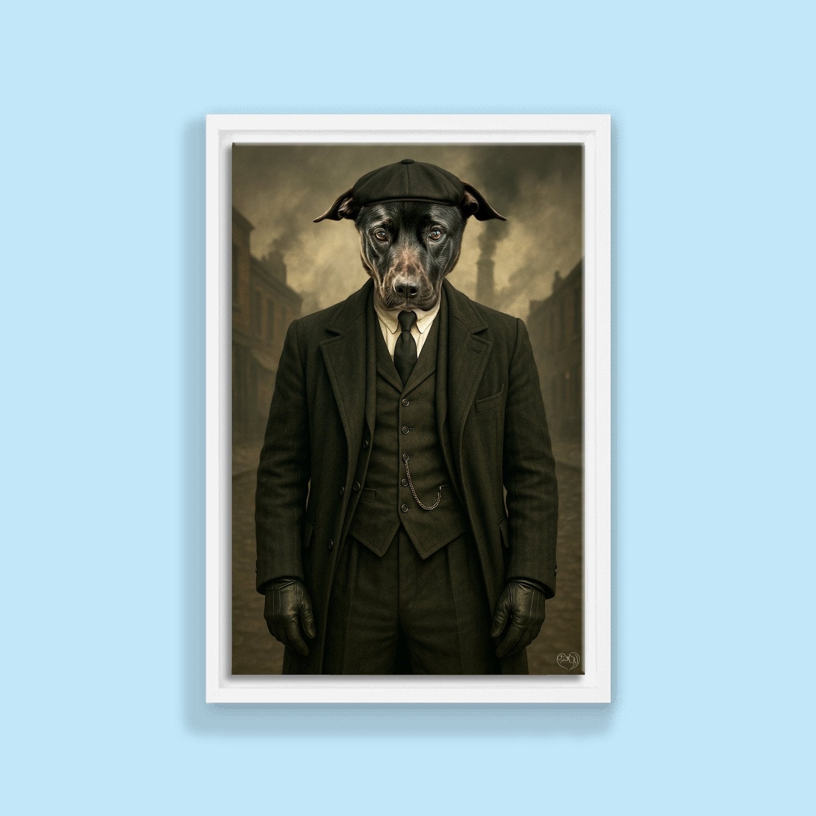Arthur Shelby – Peaky Blinders Custom Pet Portrait - peaky blinder - 1 Pet - Furr and Family