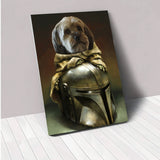 Baby Yoda Helmat - Custom Pet Canvas - Furr and Family