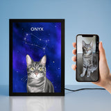 Celestial Pet Portrait LED Night Light - Night Light Pet Portrait - 1 Pet - Furr and Family