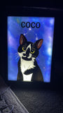 Celestial Pet Portrait LED Night Light - Night Light Pet Portrait - 1 Pet - Furr and Family