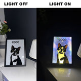 Celestial Pet Portrait LED Night Light - Night Light Pet Portrait - 1 Pet - Furr and Family