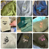 Embroidered Pet Portrait Sweatshirt with Custom Name – Varsity Style