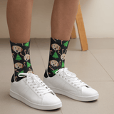 Christmas Tree & Candy Socks | Pet Lover Gift | Fun & Comfortable Socks - Socks - Birthday Gift Socks - Furr and Family